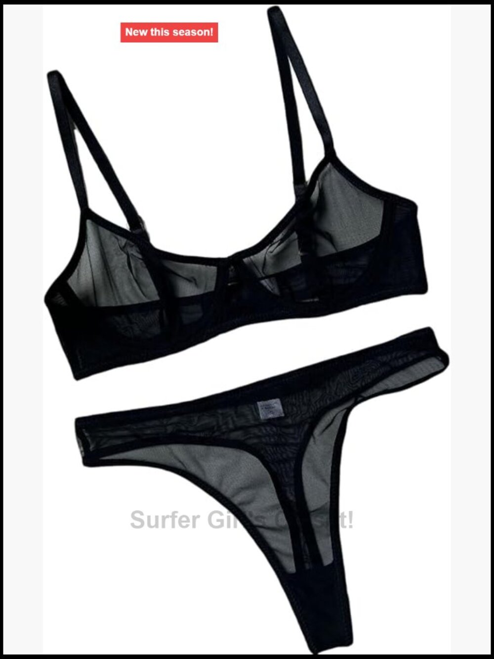 Mesh Leopard Print Bra and Panty Set Push-Up Lingerie Slim Fit